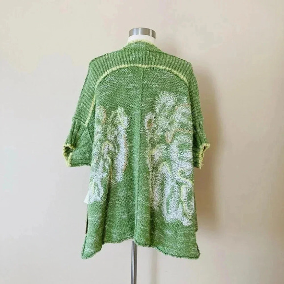 Anthropologie Daily Practice Palm Frond Cardigan Size XS / S NWT $138 - Picture 4 of 8